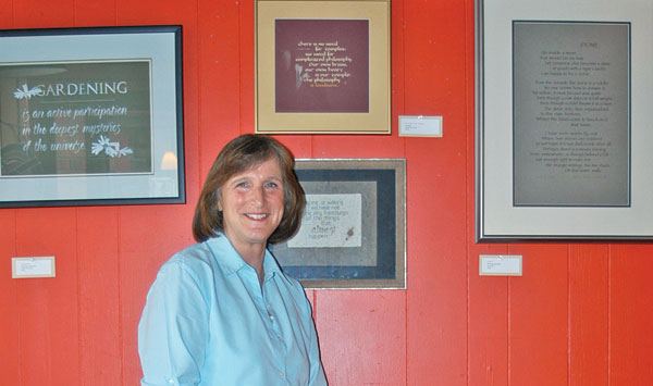 Creating picture perfect letters by hand