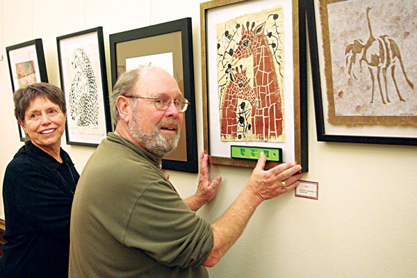Sequim couple hangs artwork at state Lt. Governor’s office