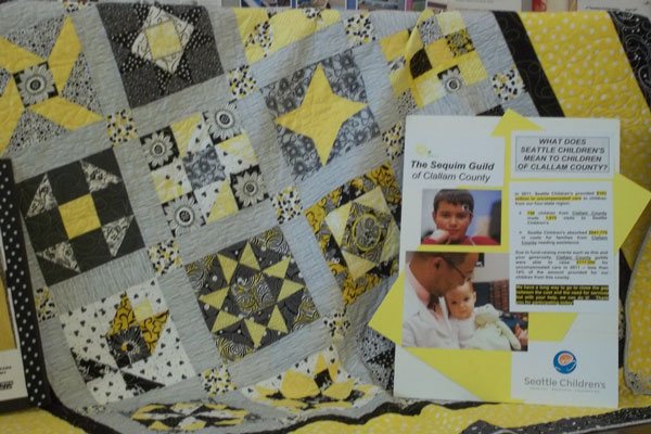 Quilt raffle benefits Seattle Children's Hospital