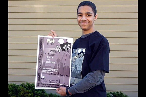 Bluthenthal wins Film Festival Poster Contest