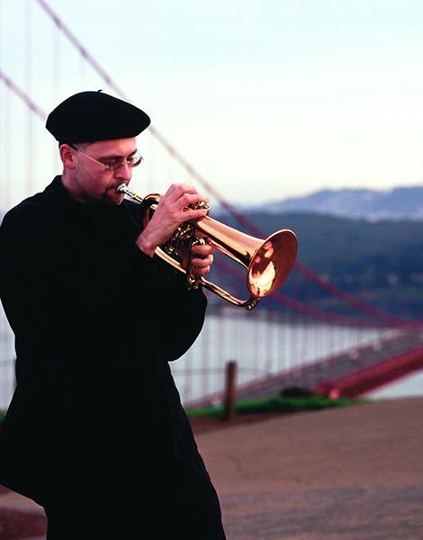 Noted horn player Dmitri Matheny.
