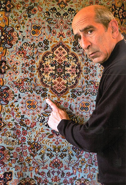 John Majors uses a Persian carpet recently to illustrate how symbolism is woven into the design of Masonic philosophy.