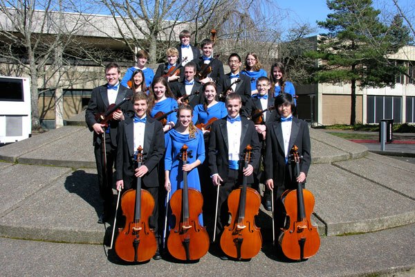 P.A. High School Chamber Orchestra plays Live with Lunch