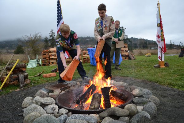 Scouts soar in Eagle ceremony