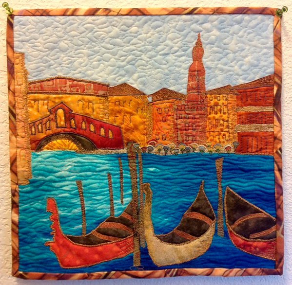 Sherry Nagel will present her journey from quilt artist to abstract art quilter.