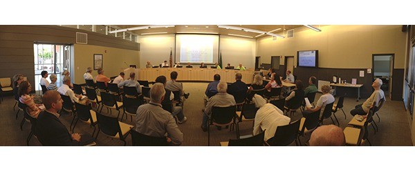 The Sequim City Council meets on June 8 for its inaugural meeting in the new Sequim Civic Center.City Manager Steve Burkett said crews continue to work on some technology issues and volume levels with the HVAC system but other services are working fine and the facility is going to be a great asset for the community.