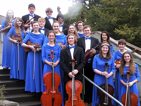 The Port Angeles High School Chamber Orchestra performs Nov. 18 at St. Luke’s Episcopal Church in Sequim.