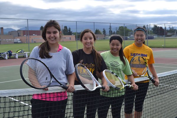 Girls tennis: Two Wolves on to state