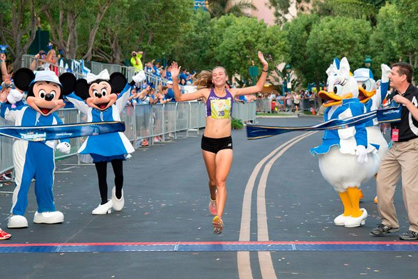Sequim High grad wins Disney half marathon