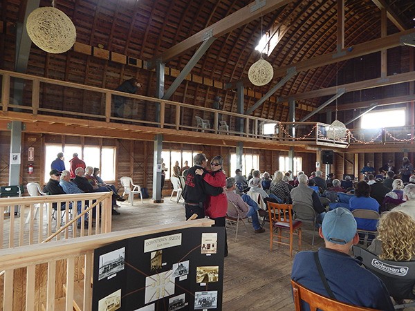 Charlie and Barbara Steele celebrate their historical Cline barn’s 80th birthday with a party for friends and neighbors on June 14.