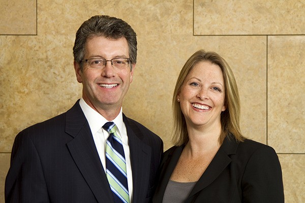 Attorneys Deborah Nelson and Jeffrey Boyd.