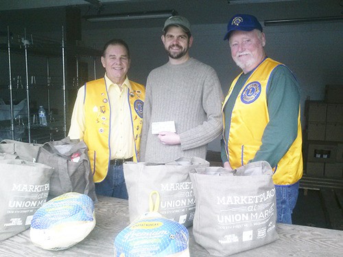 Milestone: Lions support food bank