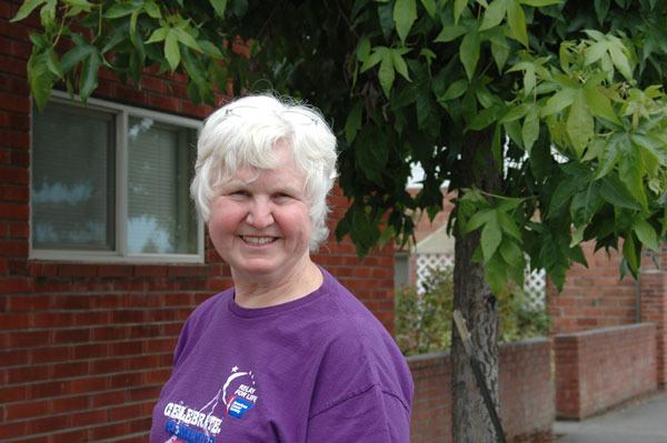 Marie Meyers is chair of the Relay For Life of Sequim planning committee and is a cancer survivor herself. Meyers first got involved with Relay For Life in about 2000 while she was living in Guam as a middle school teacher for the Department of Defense Dependents Schools.