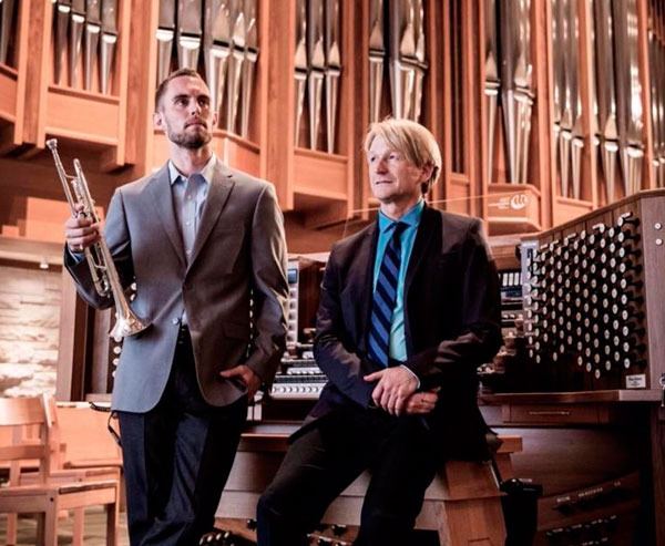 Enjoy an afternoon dessert tea and the majestic sounds of organ and trumpet music on the oceanfront piazza at George Washington Inn. Deux Voix — with Justin Langham on trumpet and Stephen Distad on organ — perform a variety of solo and duet works on Sunday afternoon