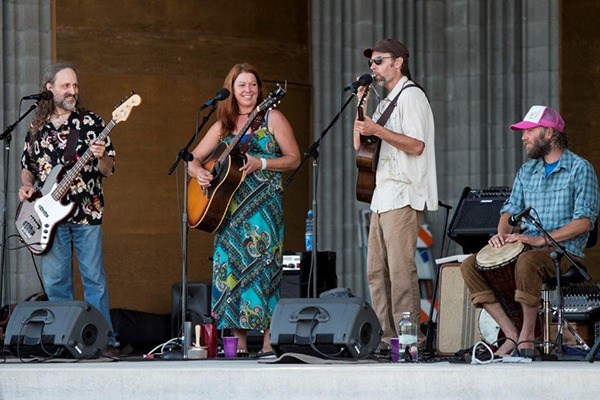 Joy in Mudville performs last week at the James Center for performing Arts.