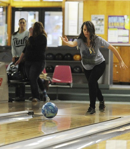 Kaitlyn Jackson is one of three Sequim High School bowlers headed to the West Central District meet.