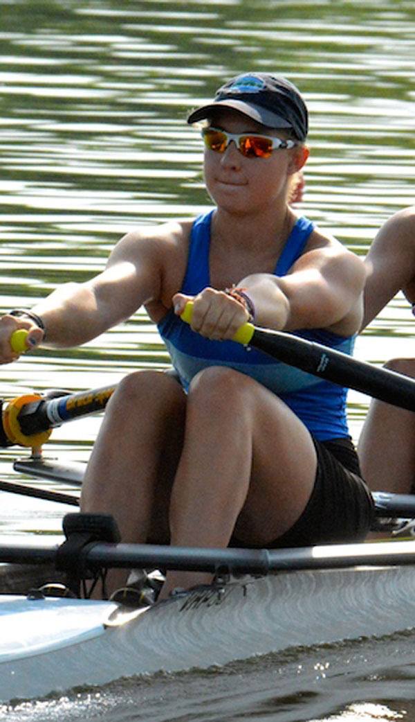 Elise Beuke of Sequim took seventh with double scull partner Isabella Strickler (Grosse Pointe