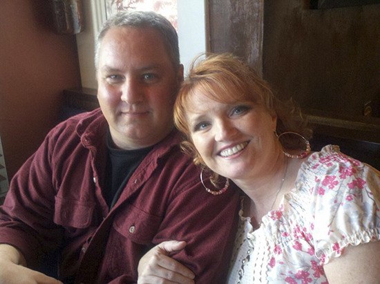 Steve Brooks sits with his wife Valerie. Having been diagnosed with Stiff Person Syndrome