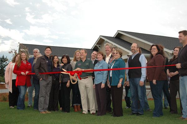 Brown M. and Sarah Maloney invited the community to join in a ribbon-cutting ceremony for Cedar Ridge Properties on Friday