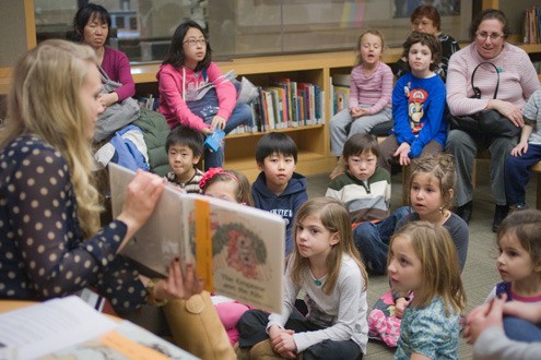 Story times begin at library