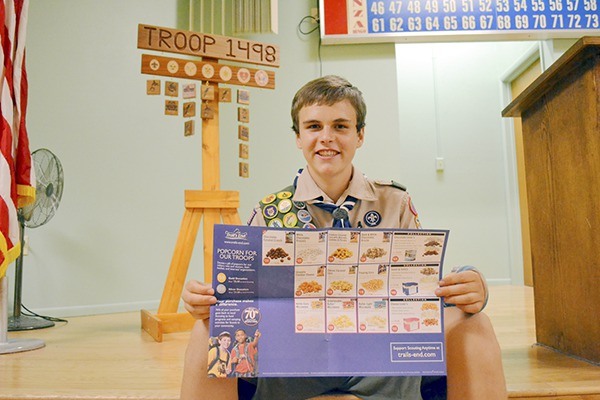 Mathew Craig’s “Salesmanship” merit badge has been well-earned in recent years as he’s been the top popcorn Scout salesman the past three years in the Chief Seattle Council.