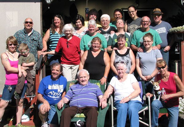 Attendees at the first DEAFOP event in September pause for a group photo.