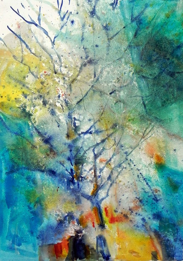 “View Thru the Trees” by Carol Janda