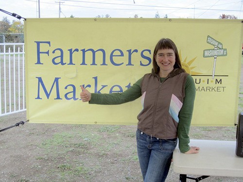 Lisa Bridge is the Sequim Farmers Market manager. The market caps its 2015 season on Oct. 31