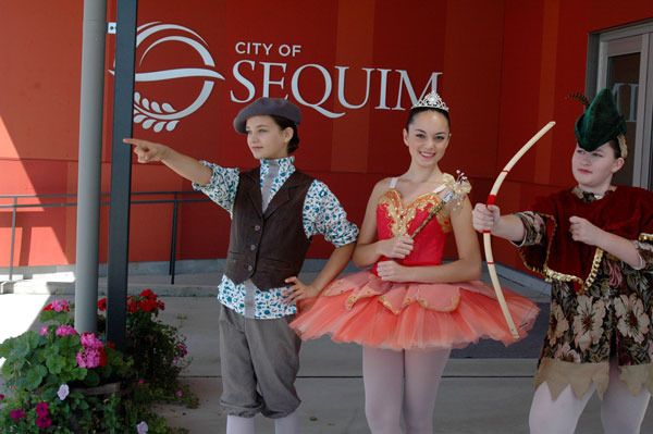 Sequim Ballet hosts “Peter and the Wolf” at the City of Sequim’s Civic Center Plaza with two free performances at 2 p.m.