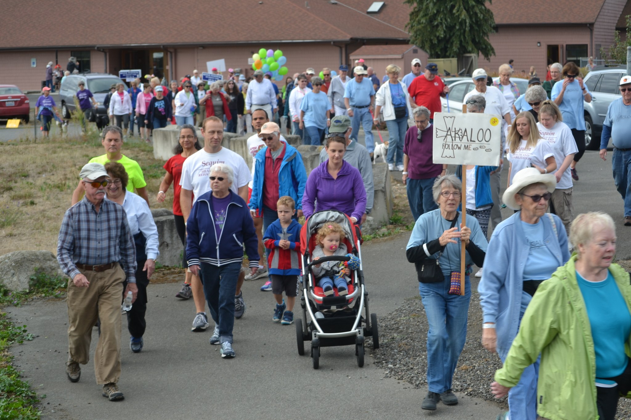 The 12th annual Fun Walk benefiting the Dungeness Valley Health and Wellness Clinic saw 165 walkers and runners participate in either 1-mile or 5-mile walk or run on Sept. 10. See story