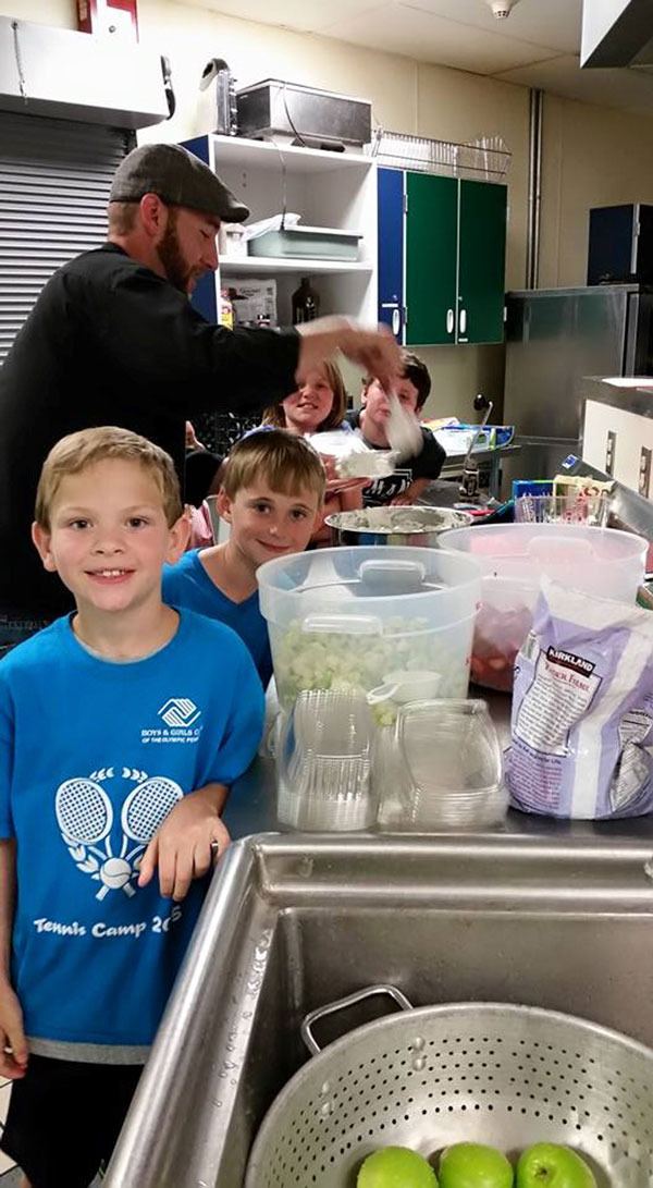 t was a busy week at the Sequim Boys & Girls Club! The club’s “Happy Little Chefs” got cooking Friday