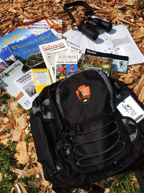 Already in circulation are the Explore Olympic! daypacks brought to you in partnership with Olympic National Park.