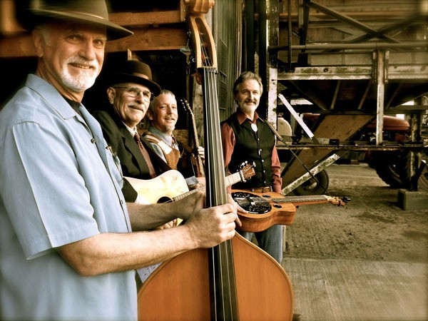 Dungeness’ own Farmstrong hit the stage for the 14th-annual Snowgrass bluegrass festival on Jan. 23.