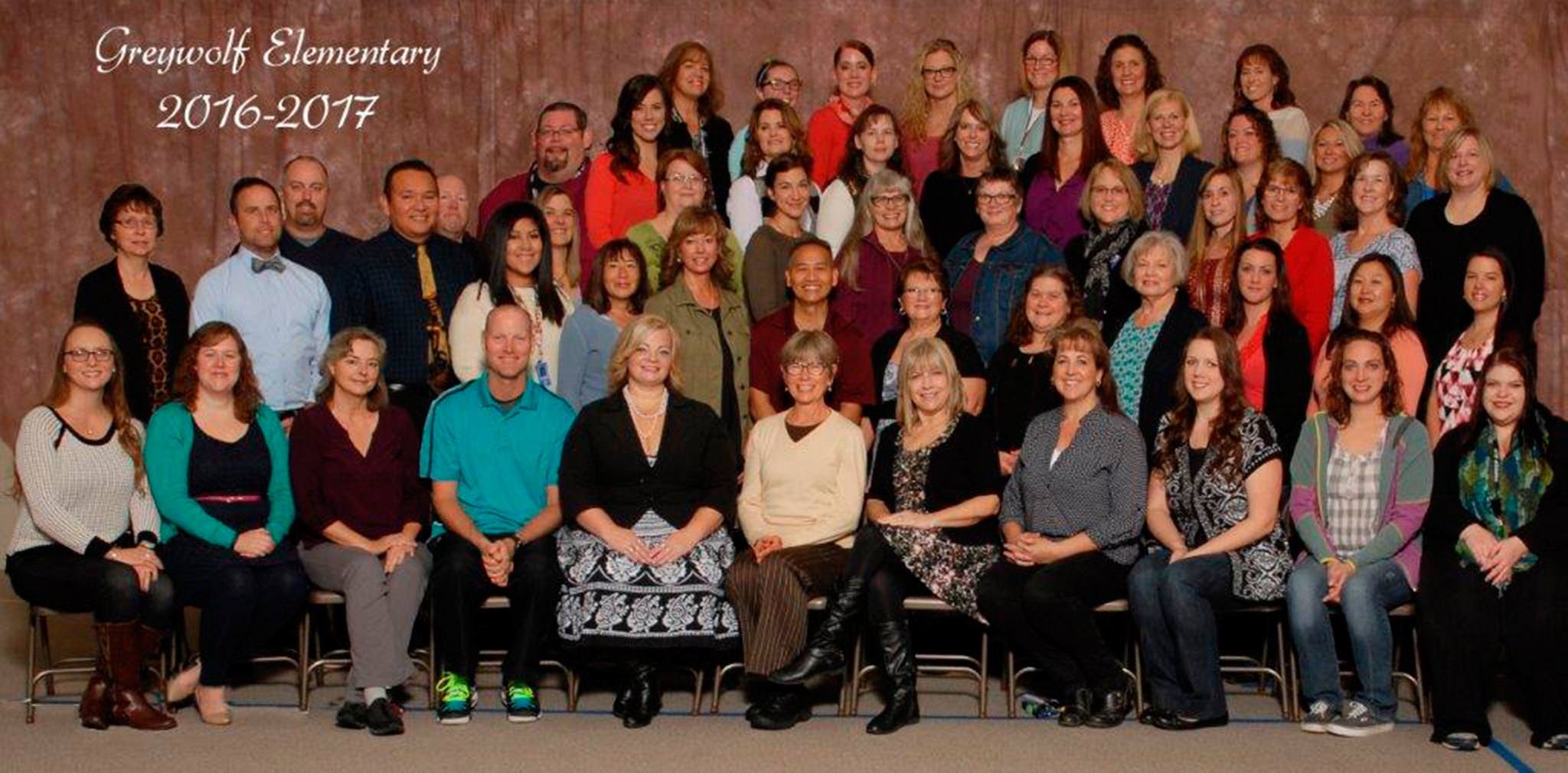 Greywolf Elementary School staff earned distinction as a National Title I Distinguished School after using federal funds to improve the education for economically disadvantaged students. Submitted photo