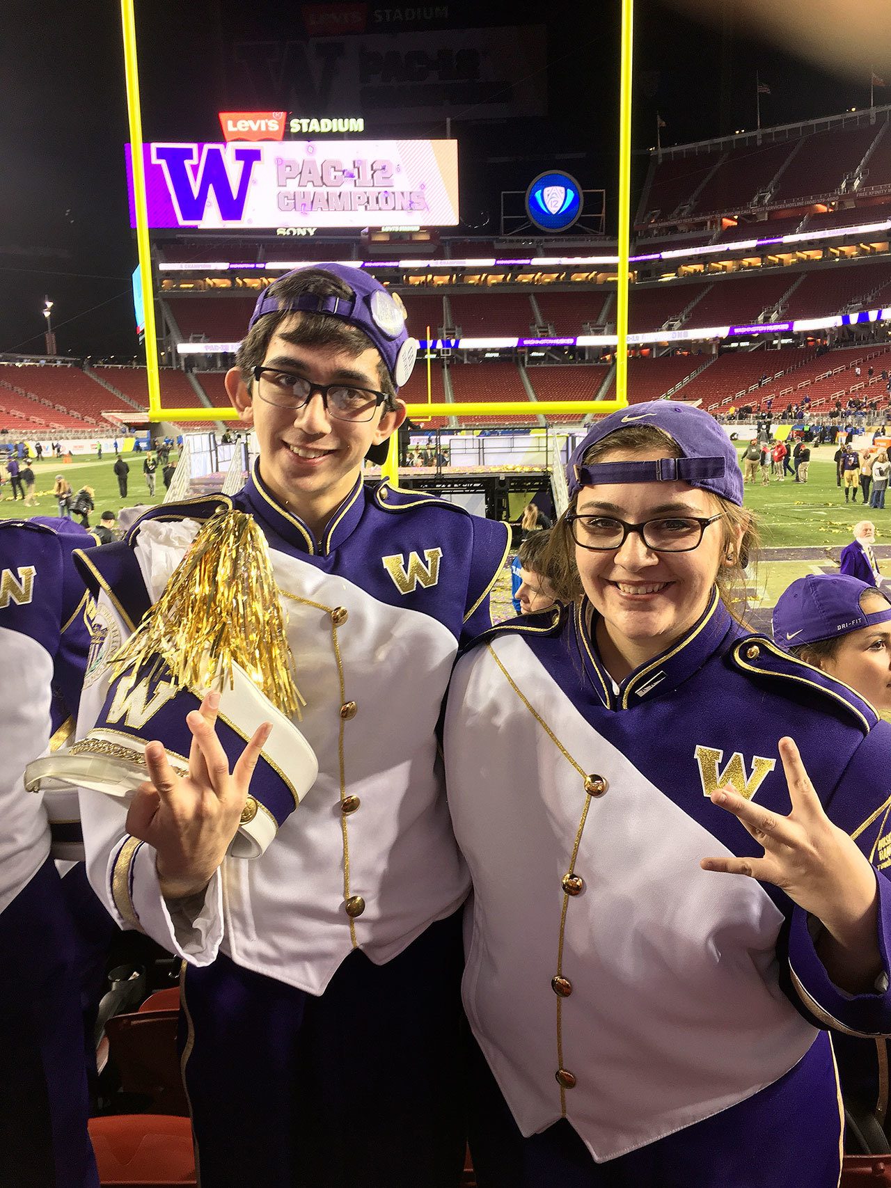 Wolfplaying for the Dawgs: SHS grad Sarah Doty, UW Husky Band gear up for Peach Bowl
