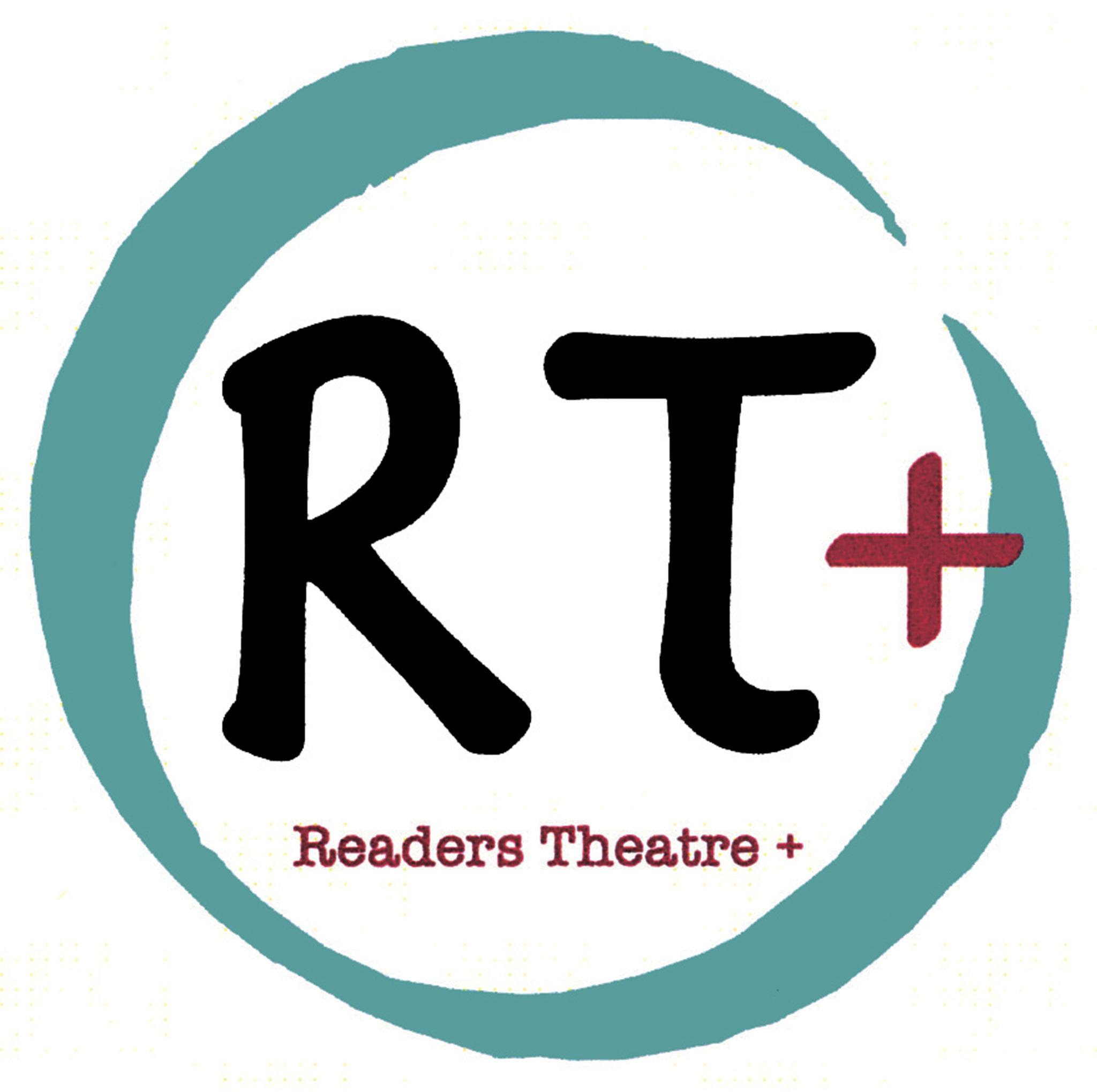 Charlotte Watts made the logo for Readers Theatre Plus in 2006. Submitted graphic