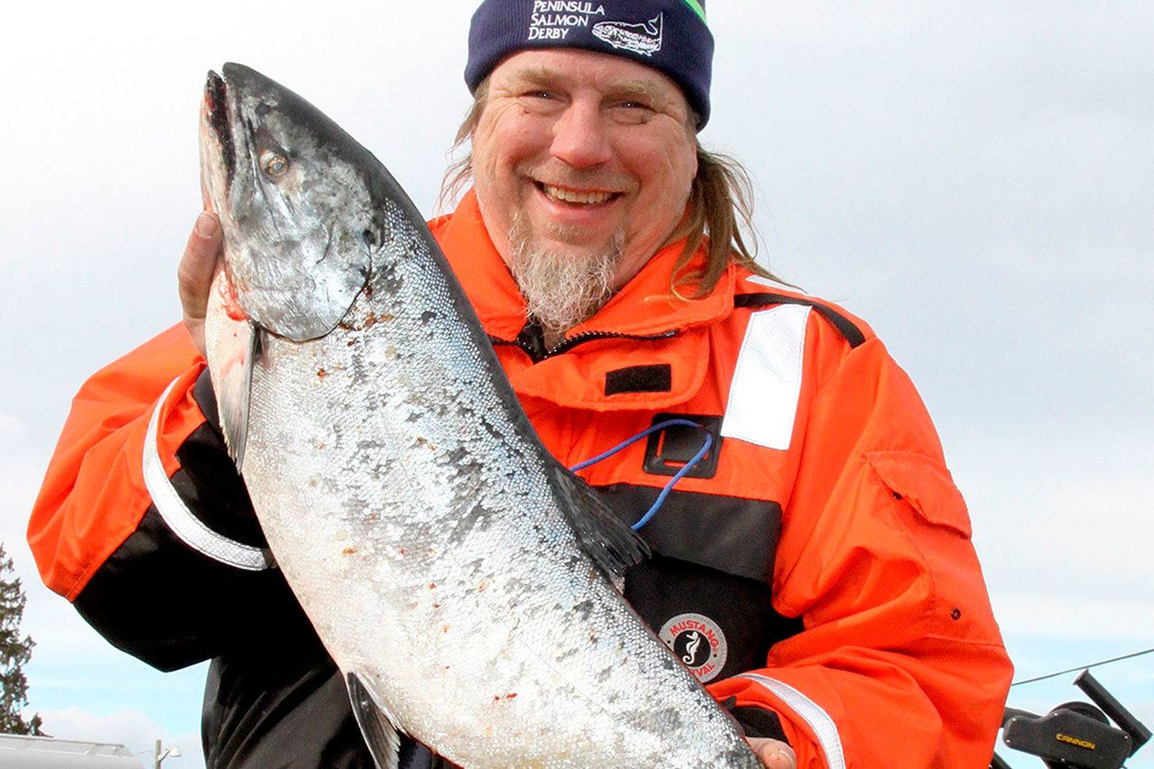 Try, try again pays off for Olympic Peninsula Derby salmon derby winner