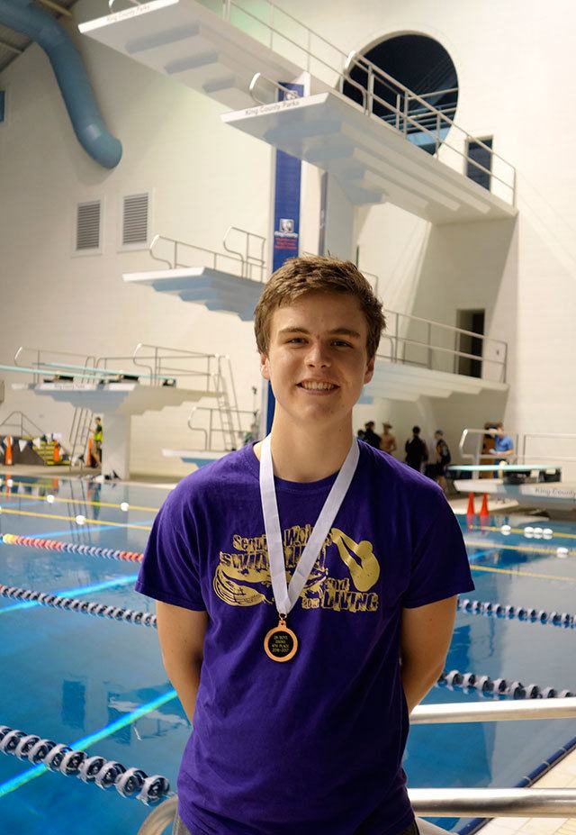 Boys swim/dive: Craig splashes to fourth place at state meet