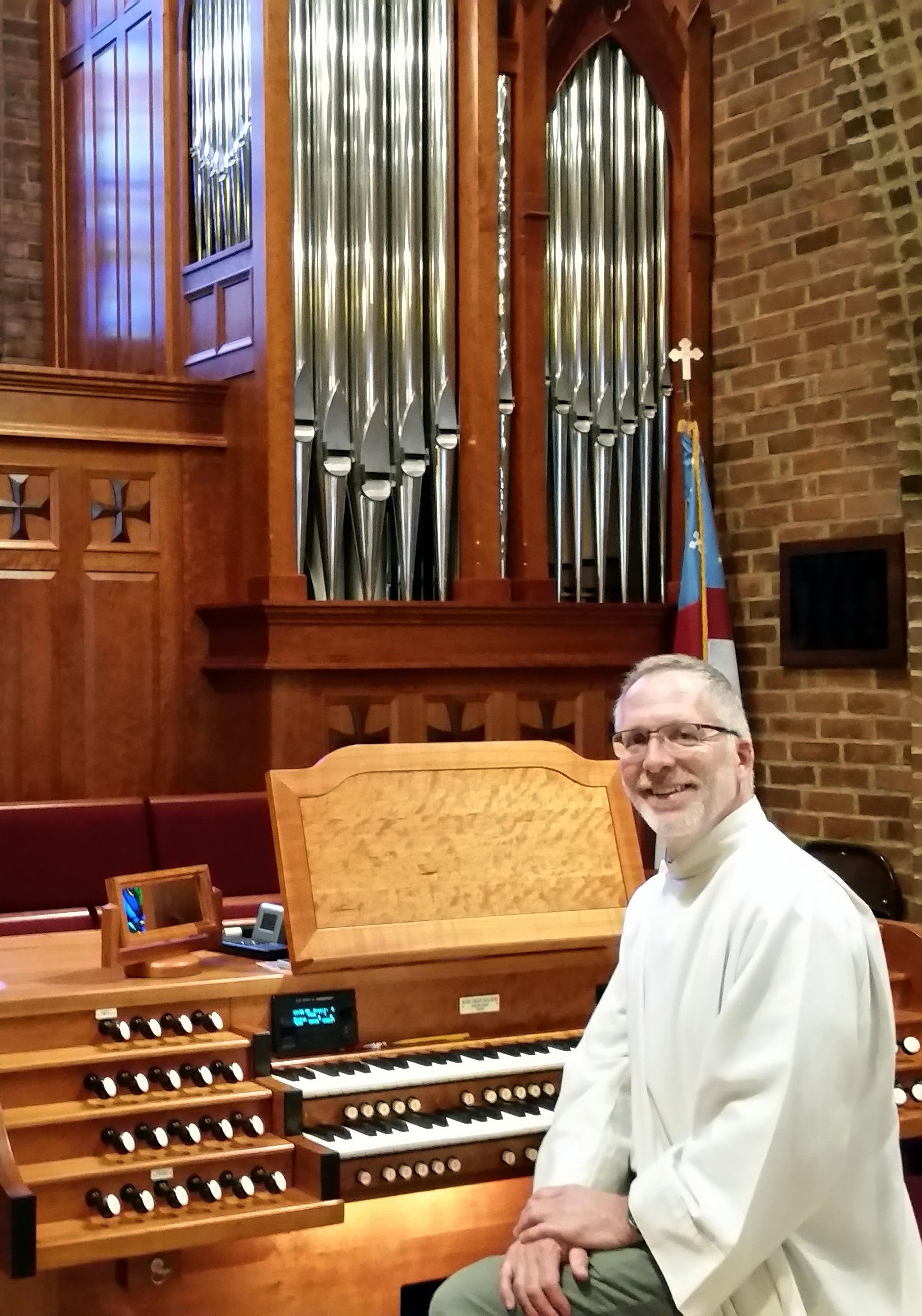 Music Live with Lunch features organist Paul Roy at noon, Tuesday, Feb. 21, in St. Luke’s Episcopal Church. Submitted photo