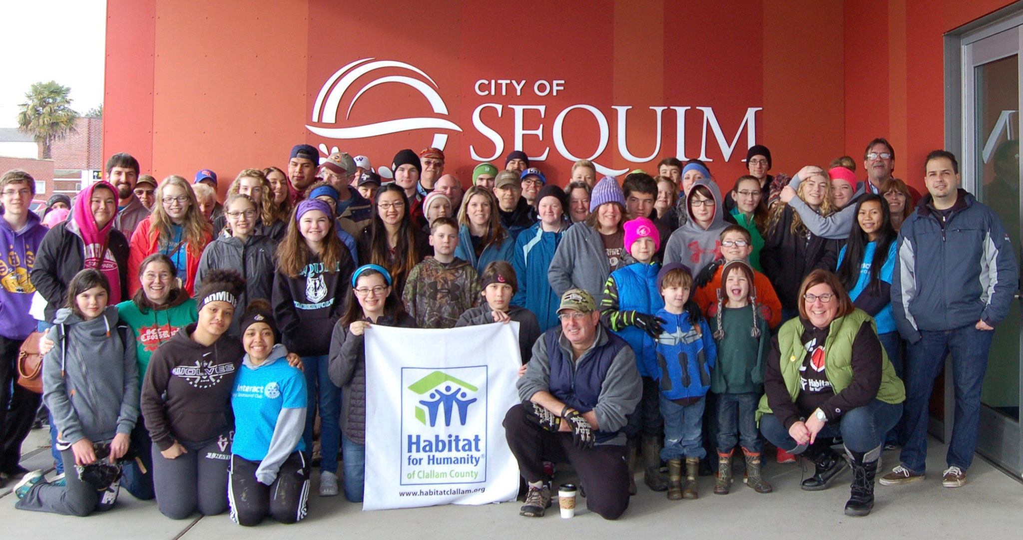Volunteers gathered to clean up dowtown Sequim