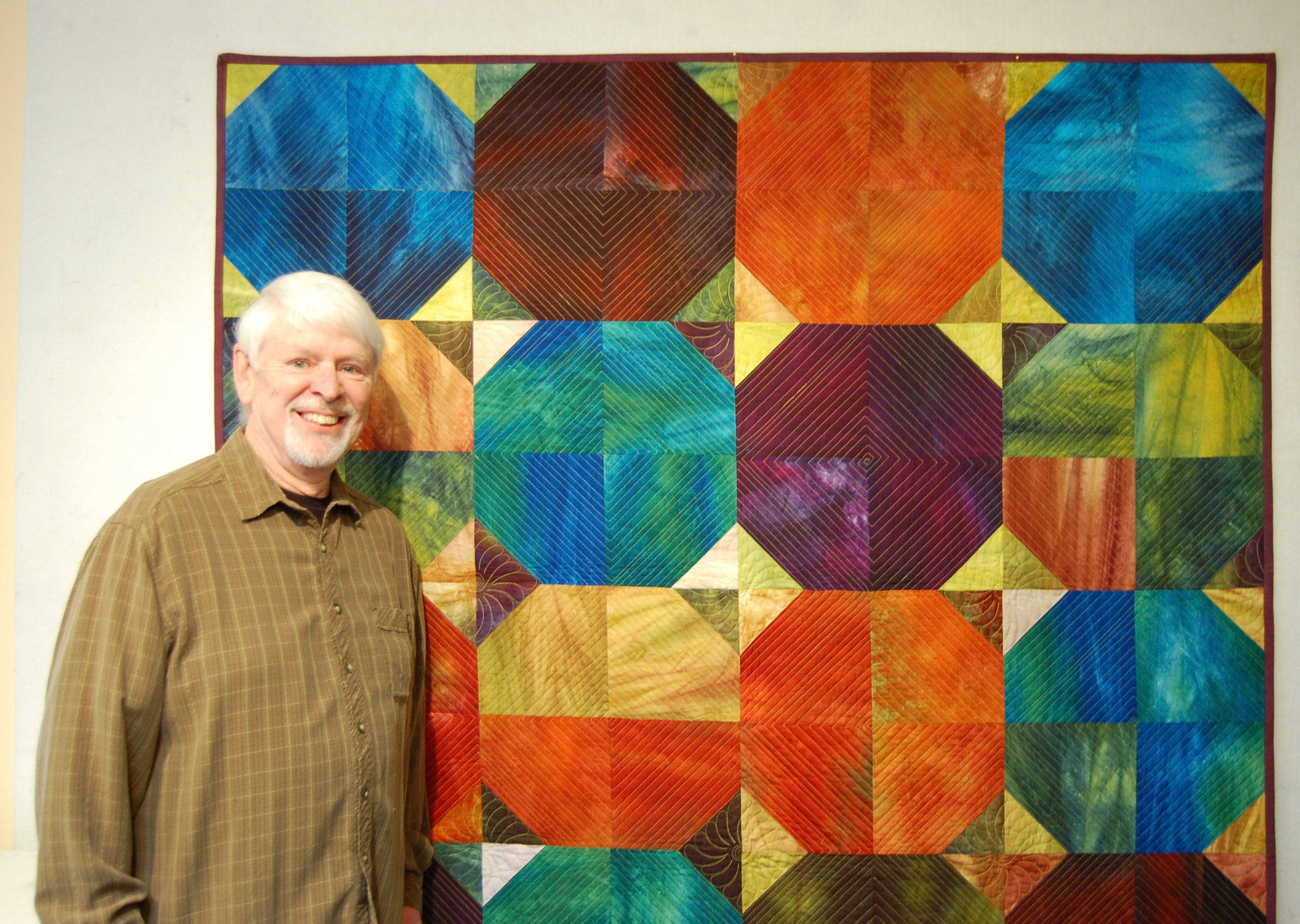 One man’s adventure in quiltmaking