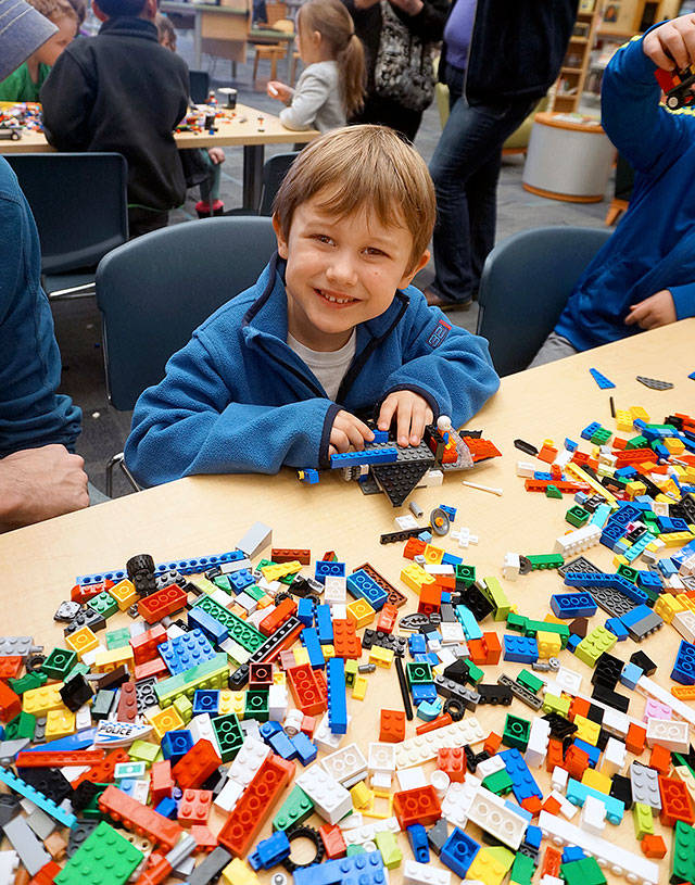 Sequim Library hosting LEGO Maker programs