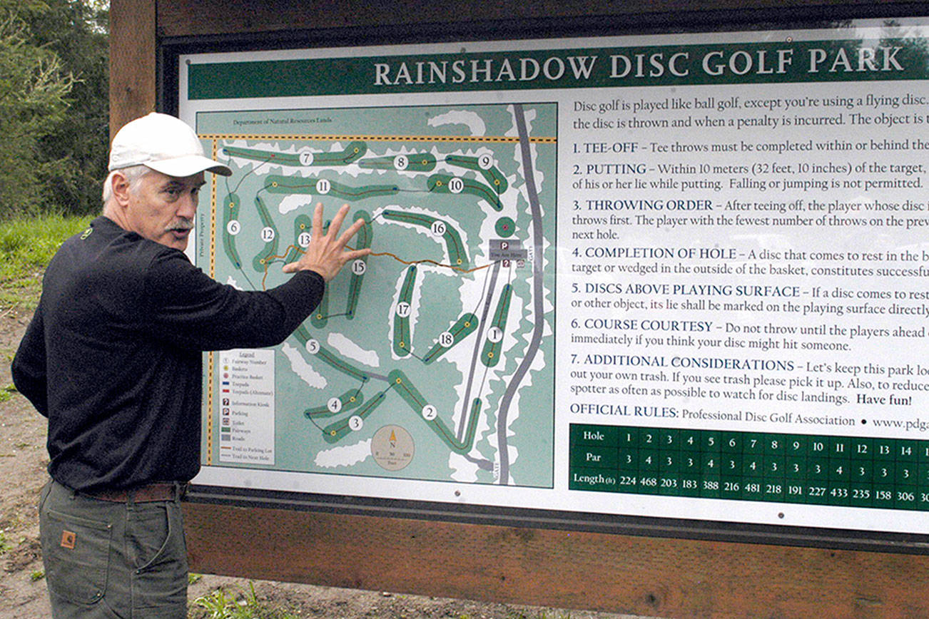 New disc golf course near Blyn expected to open early summer