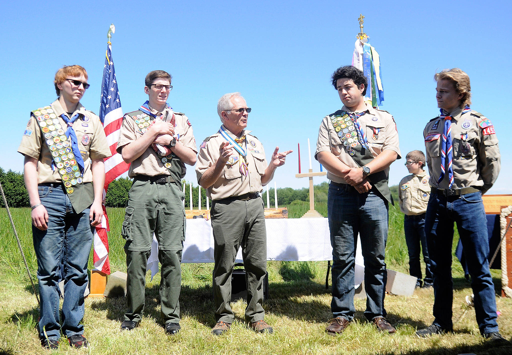 Youths ready to take flight: Community honors Sequim Eagle Scouts