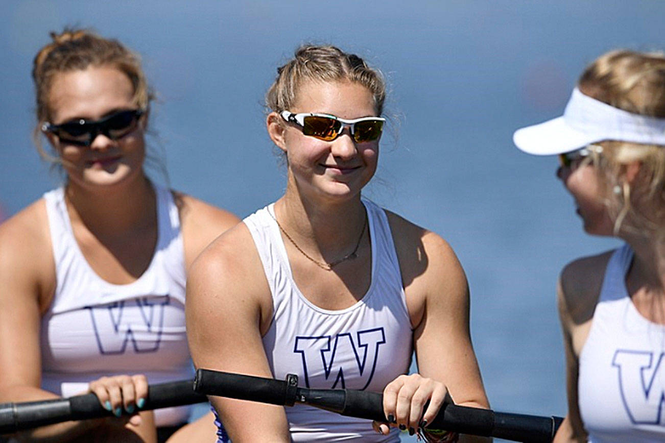 Beuke, Huskies take Pac-12 rowing title; Sequim High grad picked for national team