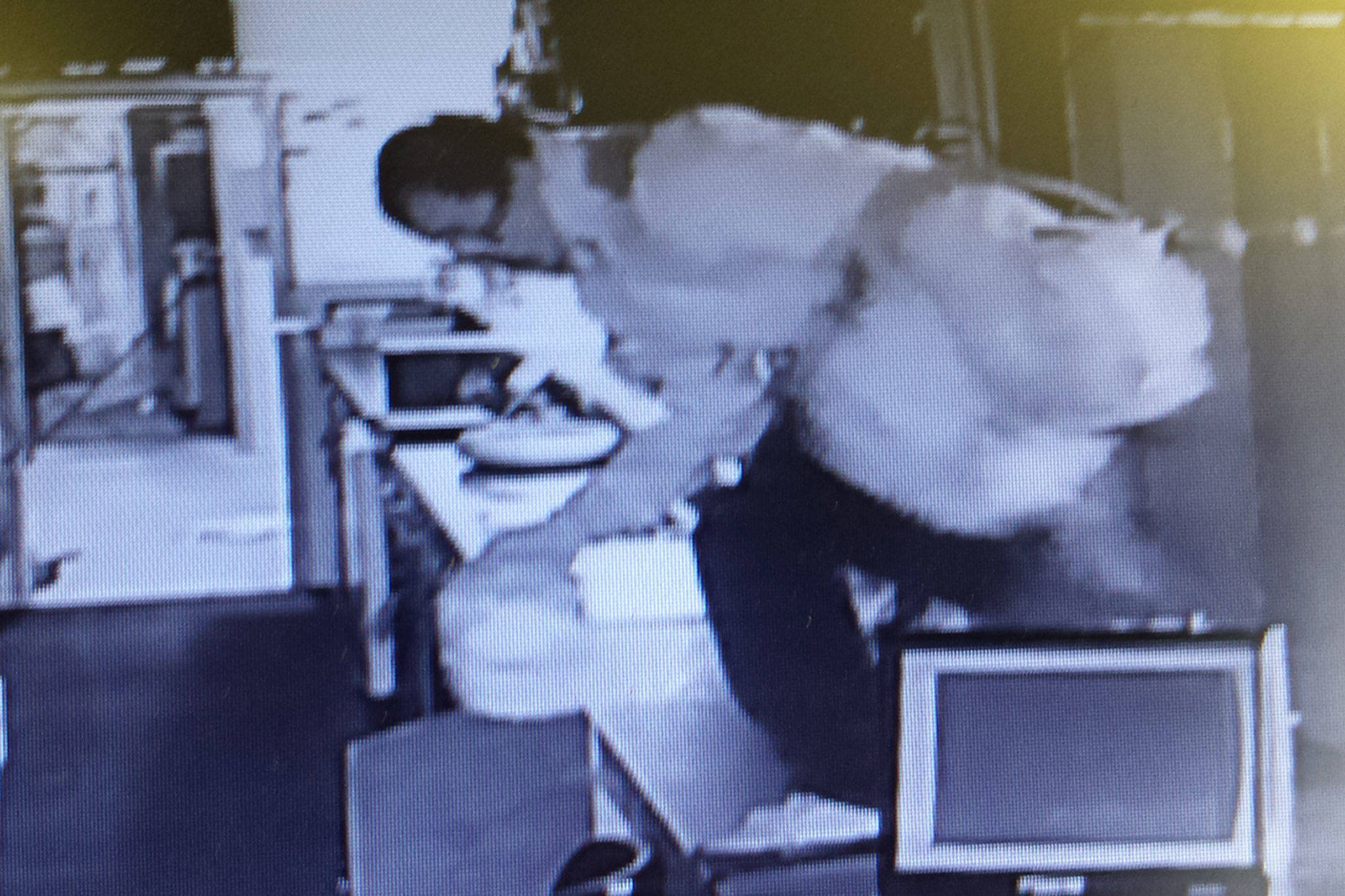 Sequim Police officers describe the burglary suspect at the Sequim VFW as a male between 5’5”-5’9” weighing 140-170 pounds with dark hair. Photo courtesy of Sequim VFW