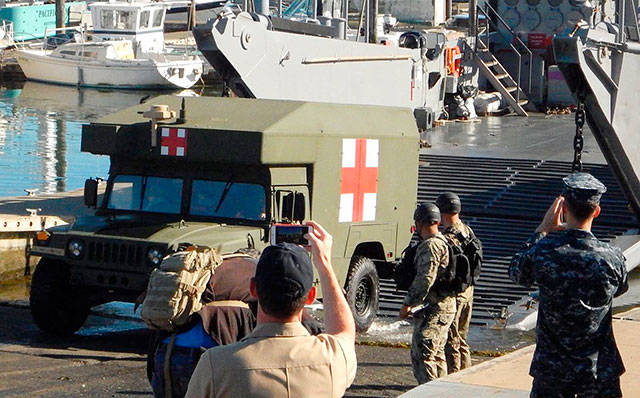 Clallam, JeffCo emergency leaders attend U.S. Navy amphibious exercise