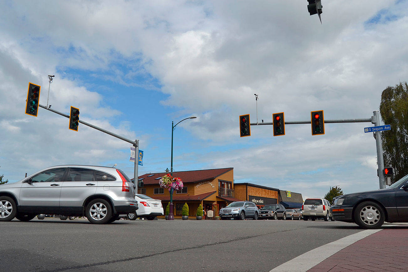 Sequim looks to reduce traffic signal wait times downtown