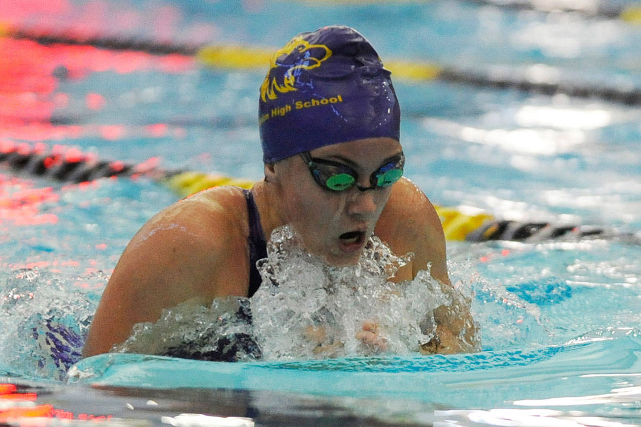Girls Swimming: Wolves lose first meet of season, look ahead to Bremerton