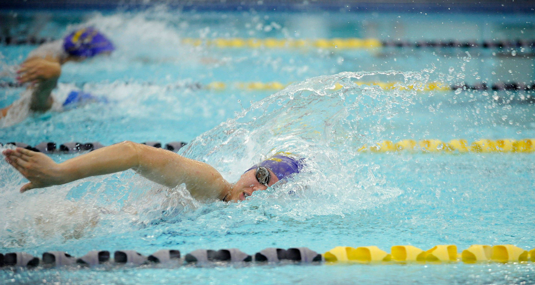 Girls Swimming: Wolves outpace Knights before final home meet of season